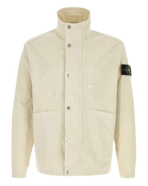メンズ Stone Island ユーティリティ ジャケット White