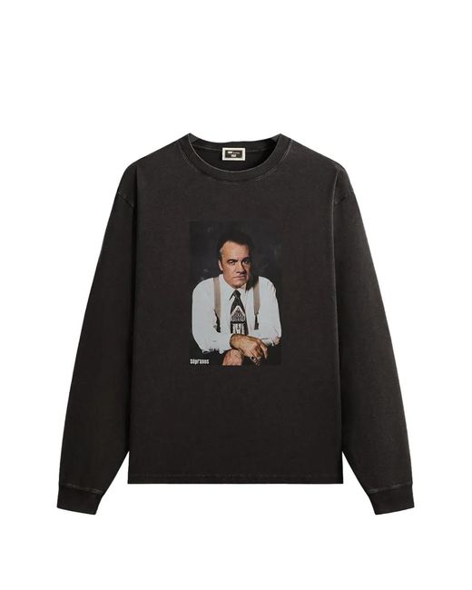 Kith Black The Sopranos Paulie Long-Sleeve T-Shirt for men