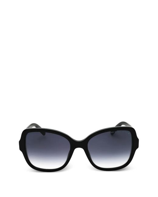 Marc Jacobs Black Square-Frame Sunglasses