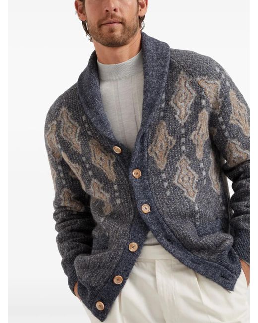 Brunello Cucinelli Gray Sweaters for men