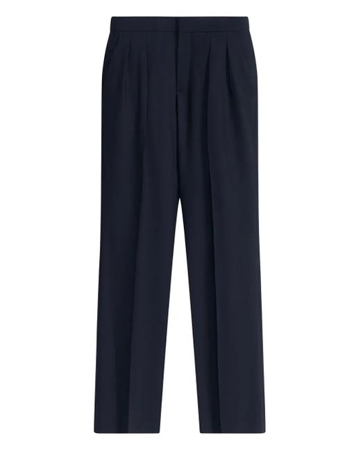 Fabiana Filippi Blue Pleated Trousers