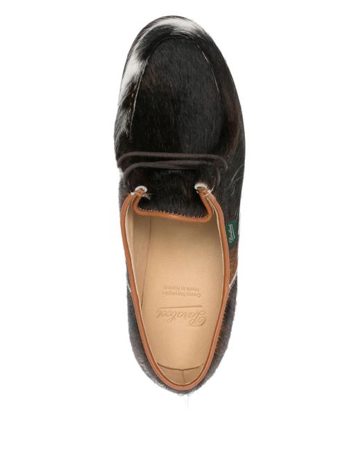 Paraboot Black Michael Derby Shoes for men