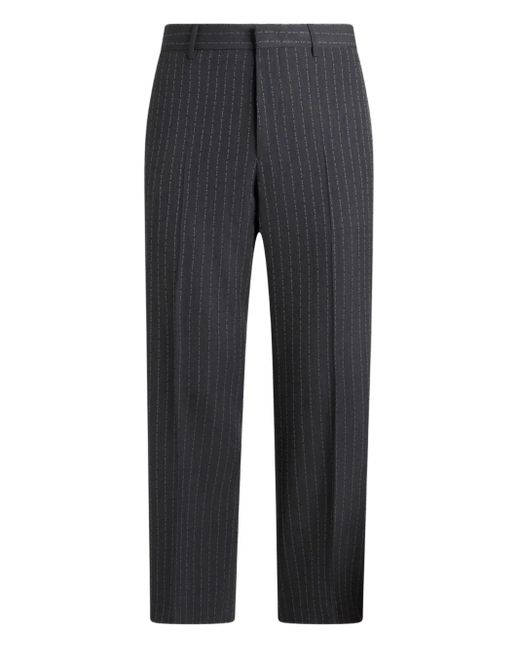 メンズ Etro ストライプ パンツ Gray