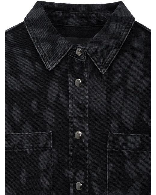 Anine Bing Blue Samy Shirt