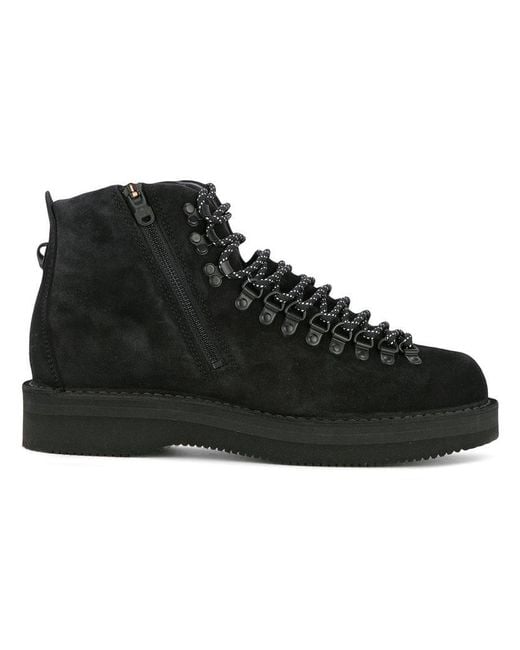 White Mountaineering Black Danner Boots for men