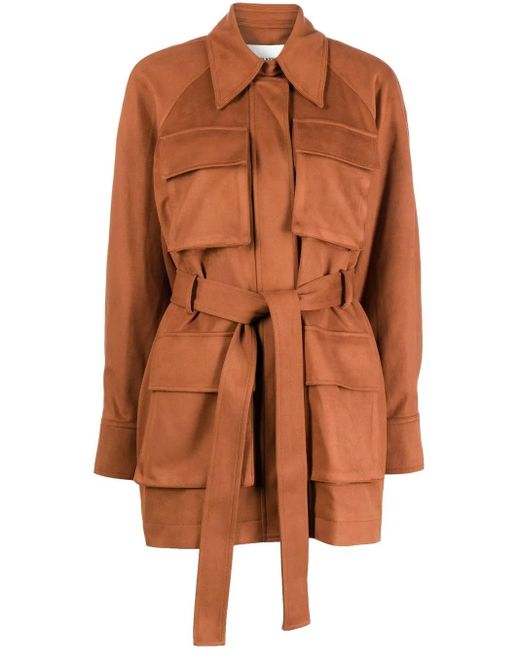 Low Classic Leren Jack in het Brown