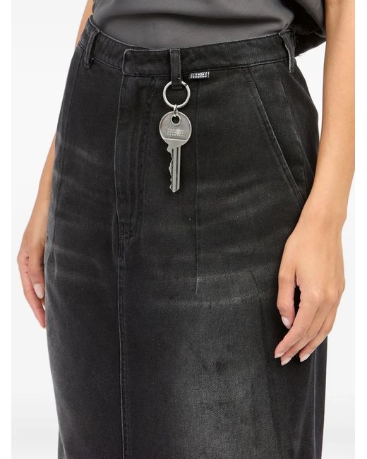 MM6 by Maison Margiela Metallic Key Keyring