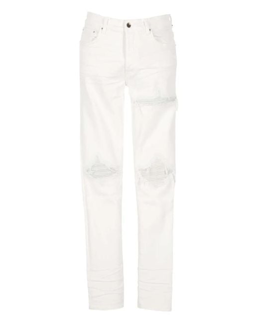 Amiri Jeans in Distressed-Optik in White für Herren