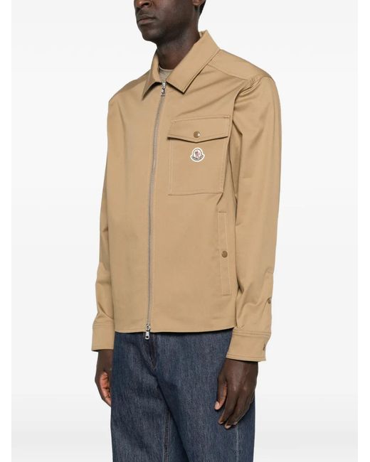 Moncler Natural Pocket Zip Jacket for men