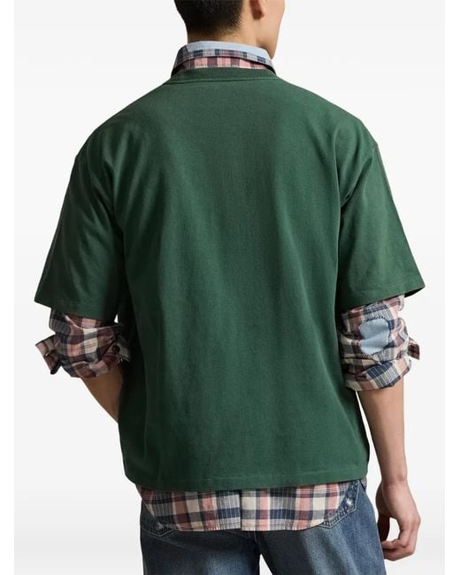Polo Ralph Lauren Green Pocket T-Shirt for men
