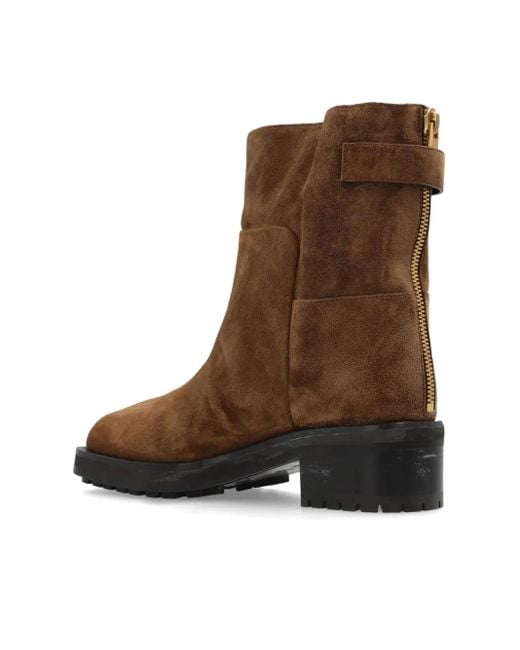 Stivali Brooklyn 50Mm di Jimmy Choo in Brown