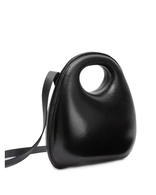 Lemaire Black Egg Leather Bag