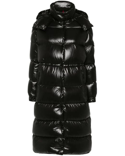 Moncler Black Cavettaz Quilted Puffer Coat