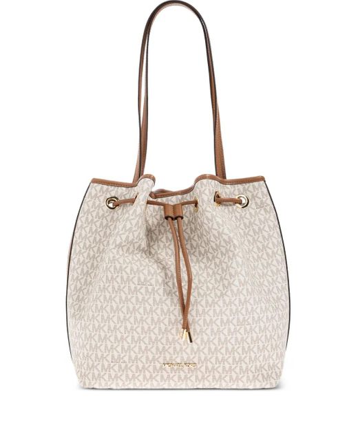 MICHAEL Michael Kors Natural Monogram Shoulder Bag