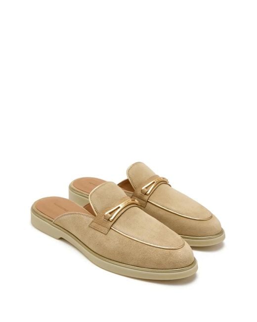 Magnanni Shoes Natural Sofia Mules