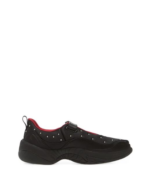 Nike Black Pointe Buckle-Strap Sneakers