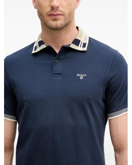 Barbour Blue Callington Polo Shirt for men