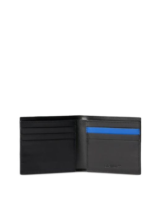 Off-White c/o Virgil Abloh Sneaker Bi-Fold Wallet in Blue for Men