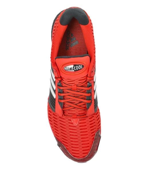 Adidas Red Climacool 1 Perforated Low-Top Sneakers for men