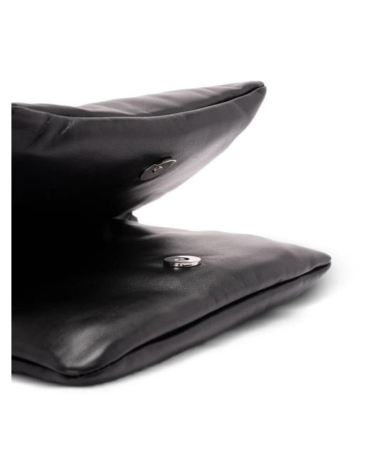 Sportmax Black Mini Softy Chain-Strap Shoulder Bag