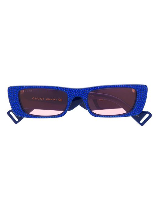 GUCCI sunglasses genuine product rhinestone green lens black frame  one-of-a-kind | eBay