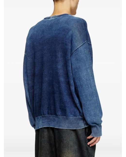 DIESEL Blue K-Fenicar Cardigan for men
