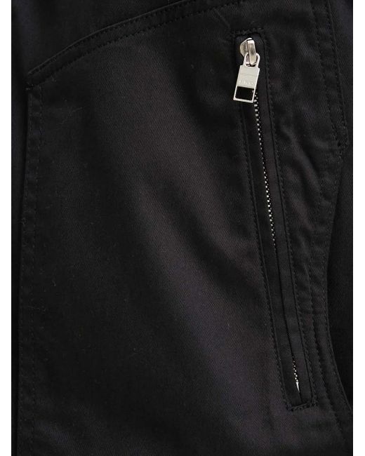 IRO Black Zip Cloony Jacket for men