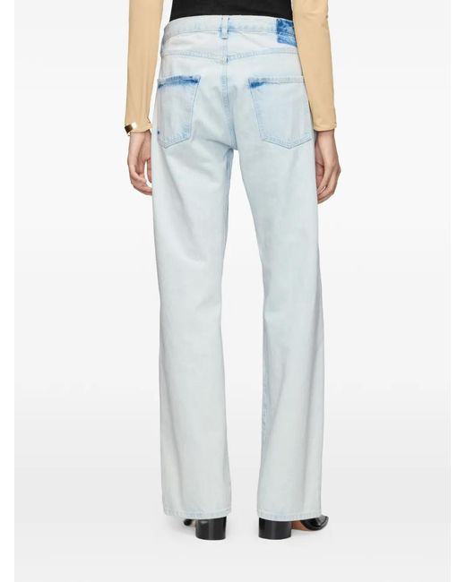 Maison Margiela Blue Memory Of Bleached Jeans