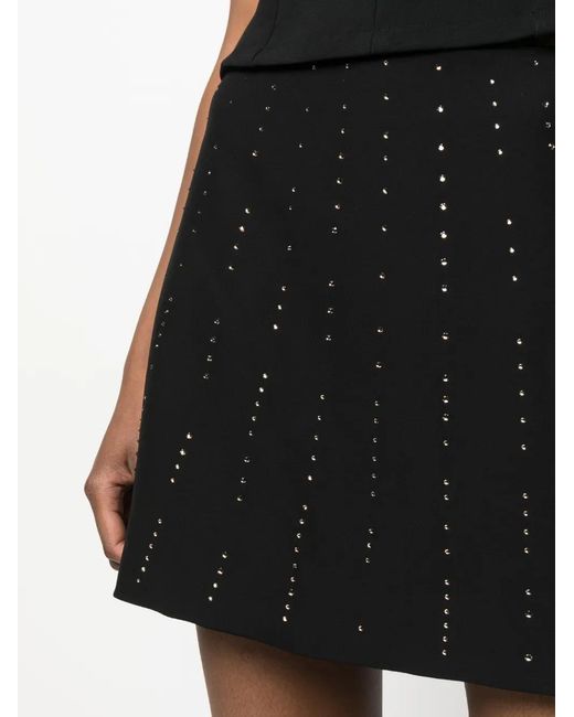 Viktor & Rolf Black Lucy Star Crystal-Embellished Skirt