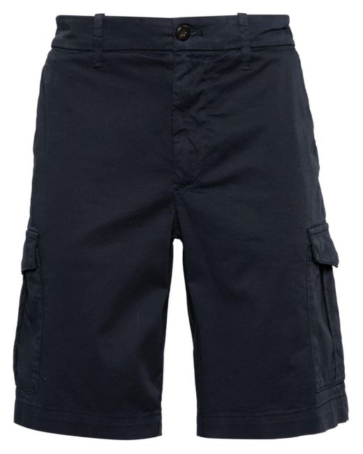 Eleventy Halbhohe Cargo-Shorts in Blue für Herren