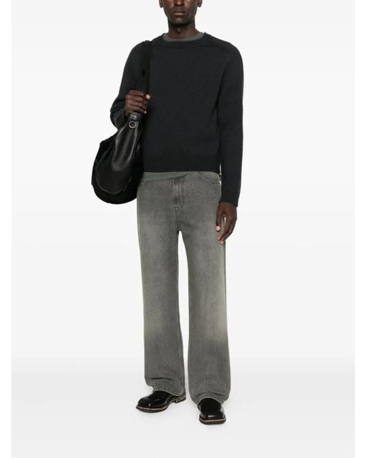 Our Legacy Black Wool Jumper for men