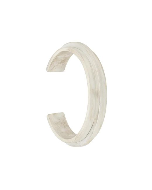 Parts Of 4 White Ultra Reduction Ridge Bracelet