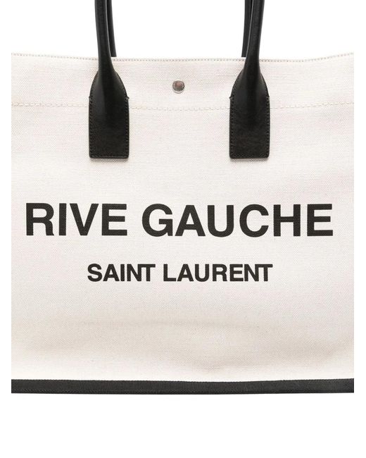 Saint Laurent Natural Rive Gauche Handbag