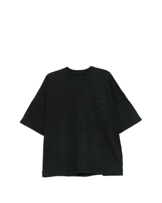 Champion Black Chest-Pocket T-Shirt for men