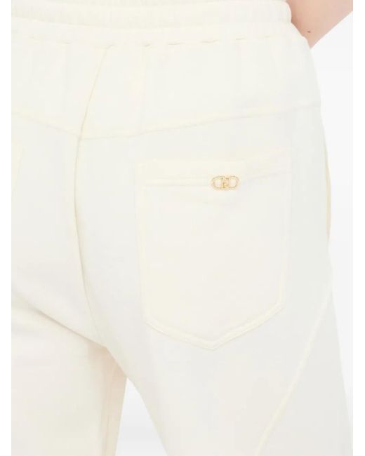 Pantalon À Lien De Resserrage Liu Jo en coloris White