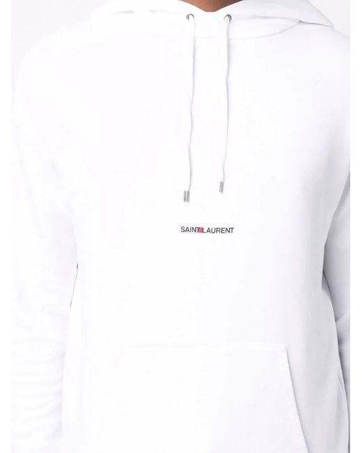Saint Laurent White Sweatshirt for men