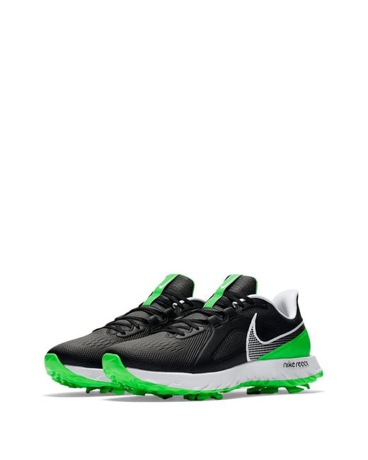Nike Green React Infinity Pro Golf Sneakers for men