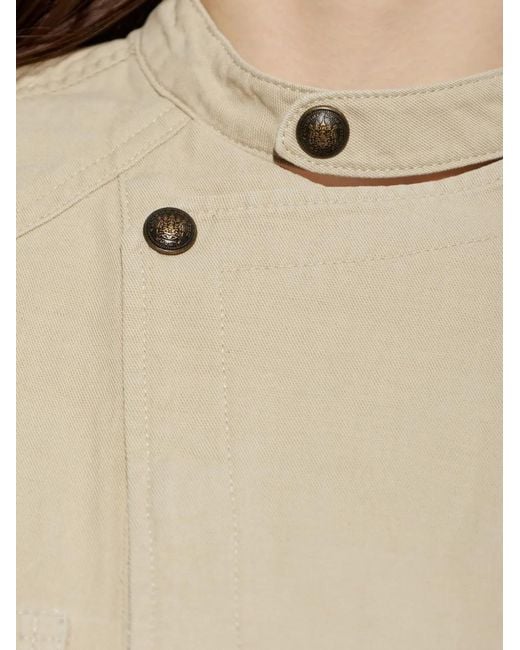 Isabel Marant Natural Nessime Jumpsuit With Belt