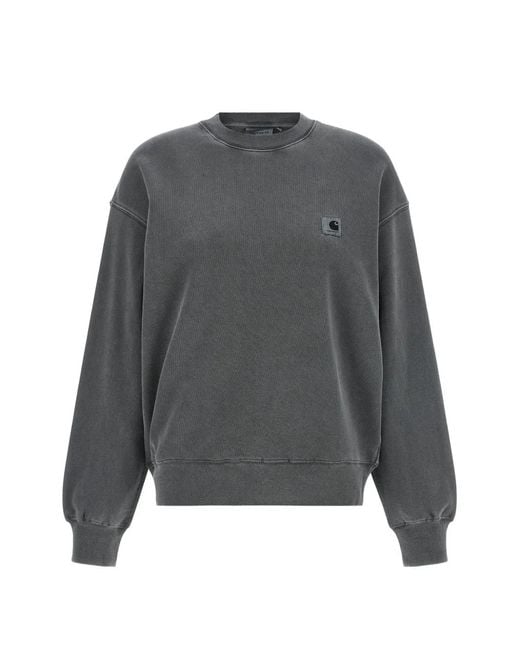Carhartt Gray Nelson Garment-Dyed Sweatshirt