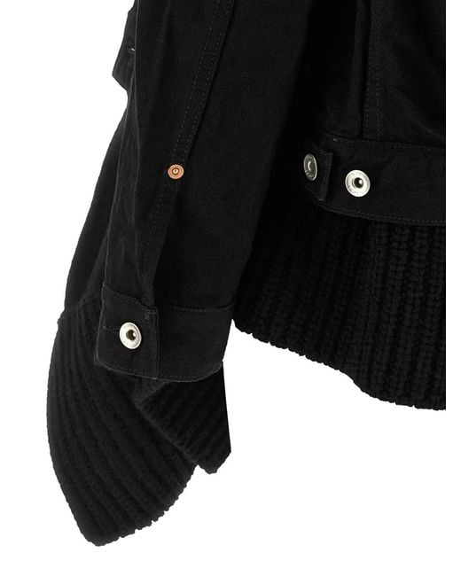 Sacai Black 2In1 Jacket