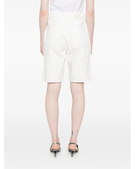 Loulou de Saison White Shorts