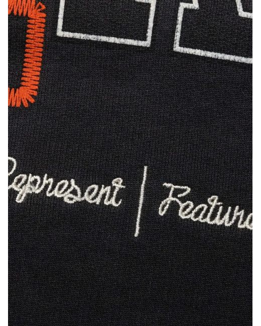 Represent Black X Feature Champions Hoodie for men