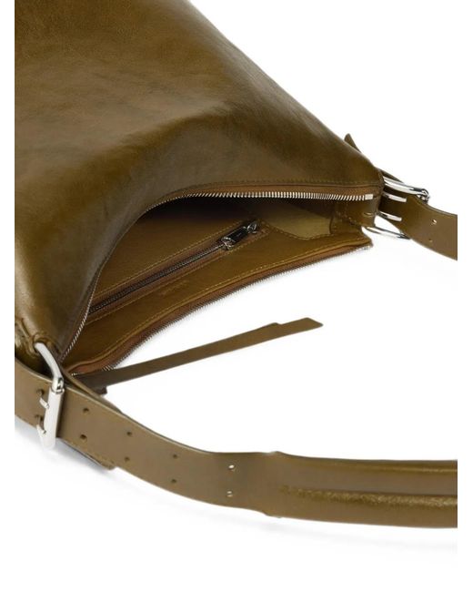 Lemaire Green Small Belted Bag