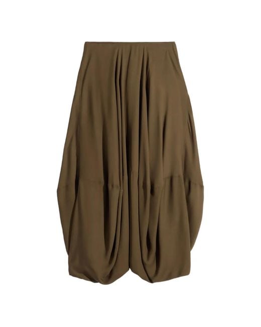 Lemaire Natural Balloon Midi Skirt