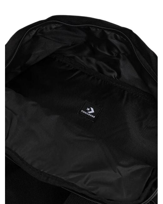 Converse Black Rucksack Mit Logo-Patch