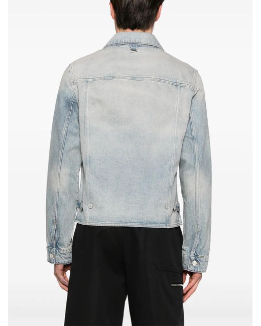 Chaqueta Vaquera Con Botones Courreges de hombre de color Blue