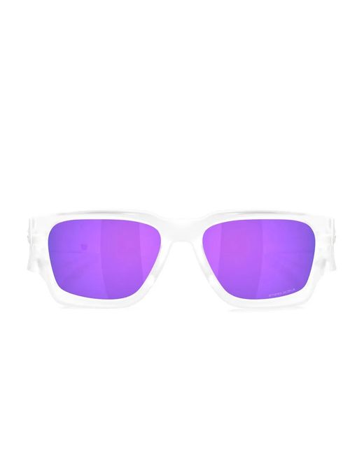 Oakley Purple Instagator Rectangle-Frame Sunglasses for men