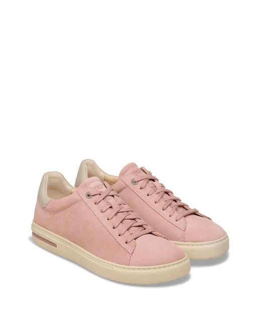 Birkenstock Pink Baskets Bend Low À Lacets