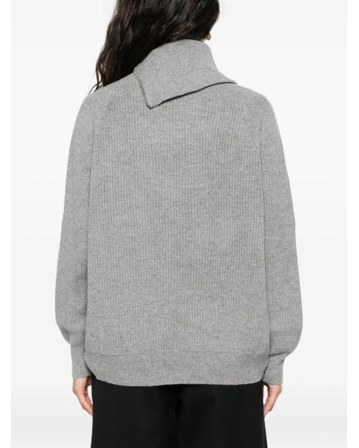 Sportmax Gray Sweater