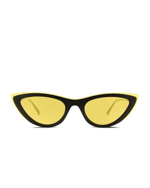 MCM Yellow Cat-Eye Sunglasses